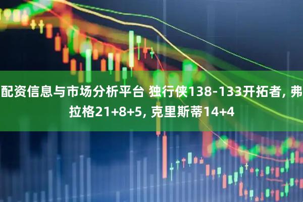 配资信息与市场分析平台 独行侠138-133开拓者, 弗拉格21+8+5, 克里斯蒂14+4